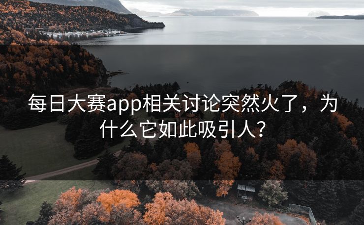 每日大赛app相关讨论突然火了，为什么它如此吸引人？